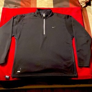 Nike Sweat Shirt, 1/2 Zipper, Men’s M, Black